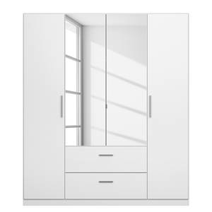 Armoire à portes battantes KiYDOO III Blanc alpin - 181 cm (4 portes) - 197 cm - Blanc alpin - 181 x 197 cm