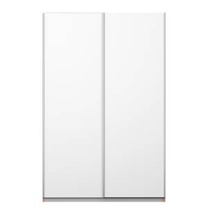 Armoire à portes coulissantes KiYDOO I Blanc / Imitation chêne de Riviera - 136 x 197 cm