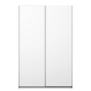 Armoire à portes coulissantes KiYDOO I Blanc / Imitation chêne de Stirling - 136 x 210 cm