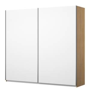 Armoire à portes coulissantes KiYDOO I Blanc / Imitation chêne de Riviera - 226 x 210 cm