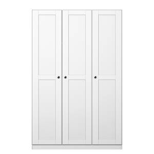 Armoire à portes battantes KiYDOO Blanc alpin - 136 cm (3 portes) - 210 cm - 136 x 210 cm