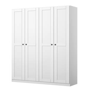 Armoire à portes battantes KiYDOO Blanc alpin - 181 x 210 cm