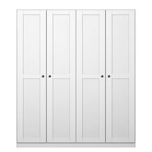 Armoire à portes battantes KiYDOO Blanc alpin - 181 x 210 cm