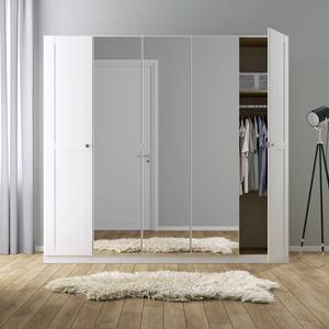 Armoire à portes battantes KiYDOO Blanc alpin - 226 x 197 cm