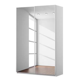 Armoire à portes coulissantes KiYDOO Blanc alpin - 136 x 197 cm