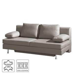 Schlafsofa Emmanuela Kunstleder Taupe