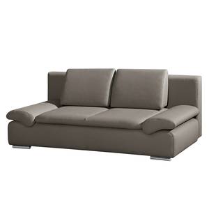 Schlafsofa Norris I Kunstleder Taupe