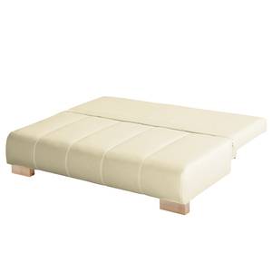 Slaapbank Novato echt leer - Beige