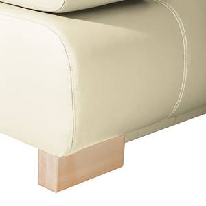 Slaapbank Novato echt leer - Beige