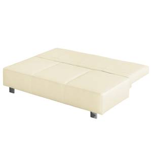 Schlafsofa Dayly Echtleder Beige