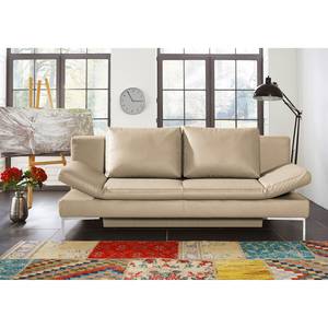 Schlafsofa Salen Echtleder Warmes Beige