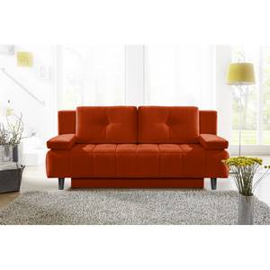 Schlafsofa Loppi Samt Orange