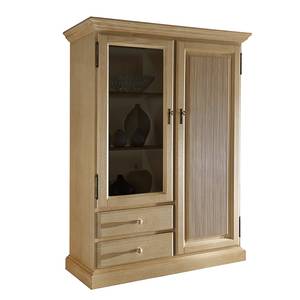 Armoire vitrine Breddin III Pin massif - Sans éclairage