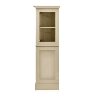 Buffet haut Azjana Partiellement en pin massif - Beige clair