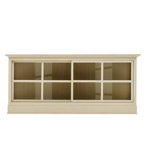 Buffet Azjana I Partiellement en pin massif - Beige clair