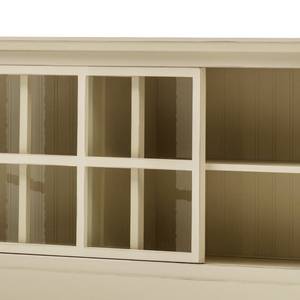 Buffet Azjana I Partiellement en pin massif - Beige clair