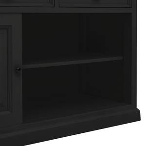 Sideboard Sollerön I Pinie massiv - Schwarz