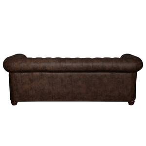 Sofa Kamaru (3-Sitzer) Kunstleder Bisonbraun