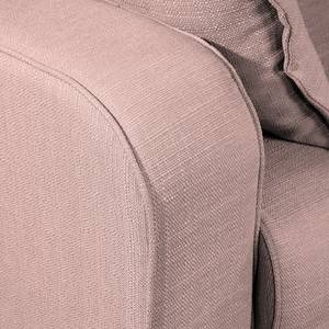 Ecksofa Greeneville Strukturstoff Mauve - Longchair davorstehend rechts