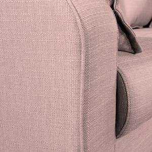 Ecksofa Greeneville Strukturstoff Mauve - Longchair davorstehend rechts