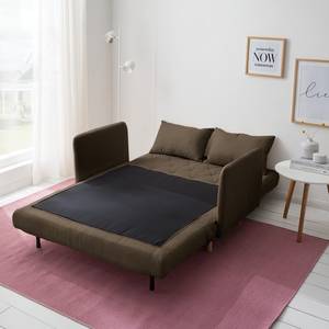 Schlafsofa Morten Webstoff Braun - Webstoff Nida: Braun