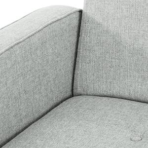 Canapé convertible Daru I Tissu - Tissu Nims: Gris clair