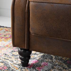 Canapé convertible Brampton Microfibre - Marron