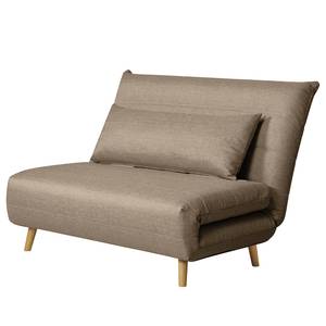 Fauteuil convertible Ösmo -Tissu Tissu - Gris sable