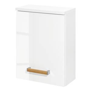 Armoire suspendue Venlo Blanc brillant / Chêne