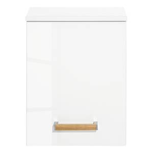 Armoire suspendue Venlo Blanc brillant / Chêne