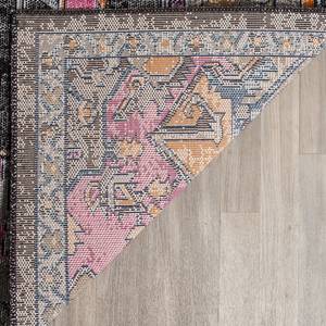 Tapijt Alroy mixweefsel - grijs/roze - 90 x 150 cm