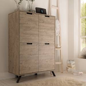 Highboard Palma Eikenhouten look