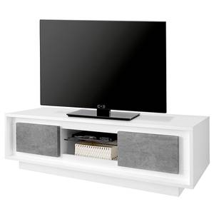 Tv-meubel Forenza Concrete look/Wit