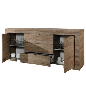 Buffet Milano LC Imitation chêne foncé