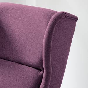 Sessel Roma Webstoff Webstoff - Aubergine