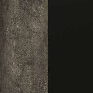 Salontafel Detroit betonnen look / mat zwart
