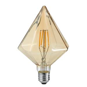 LED-Leuchtmittel Nocara Silber - Glas - Höhe: 17 cm