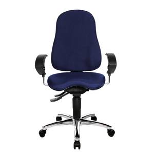 Chaise de bureau Sitness 10 Assise orthopédique Bleu