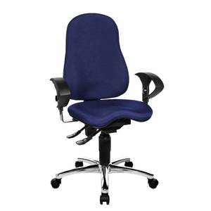 Chaise de bureau Sitness 10 Avec siège ergonomique - Bleu