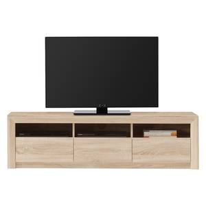 Tv-meubel Santandria licht Sonoma eikenhouten look - Breedte: 164 cm