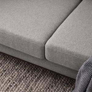 Sofa Billund (3-Sitzer) Strukturstoff Grau - Textil - 237 x 84 x 91 cm