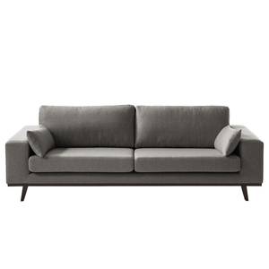 Sofa Billund (3-Sitzer) Strukturstoff Grau - Textil - 237 x 84 x 91 cm