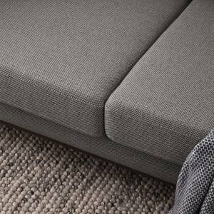 Sofa Billund (3-Sitzer) Strukturstoff Grau - Textil - 237 x 84 x 91 cm