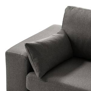 Sofa Billund (3-Sitzer) Strukturstoff Grau - Textil - 237 x 84 x 91 cm