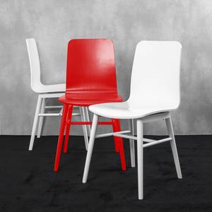 Eetkamerstoelen Terrence (4-delige set) Rood