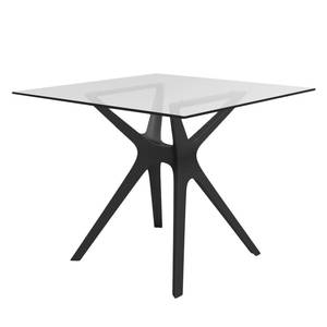 Table Vela I Noir - 80 x 80 cm