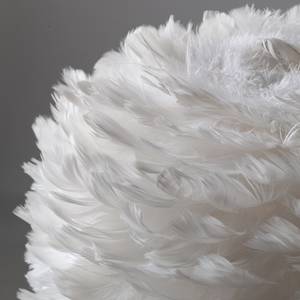 Paralume Eos - Piume bianche Bianco - Piuma - 45 x 30 x 45 cm