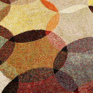 Tapis Modernina Fibres synthétiques - Gris / Marron - 80 x 150 cm