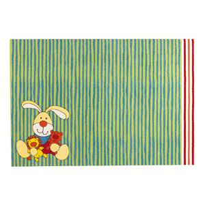 Tapis pour enfant Semmel Bunny Vert - 80 x 150 cm
