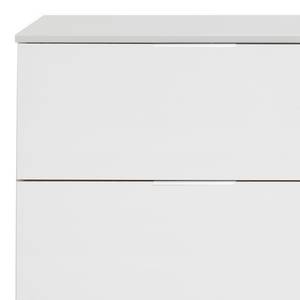 Commode combinée Lingga I 2 portes - Blanc